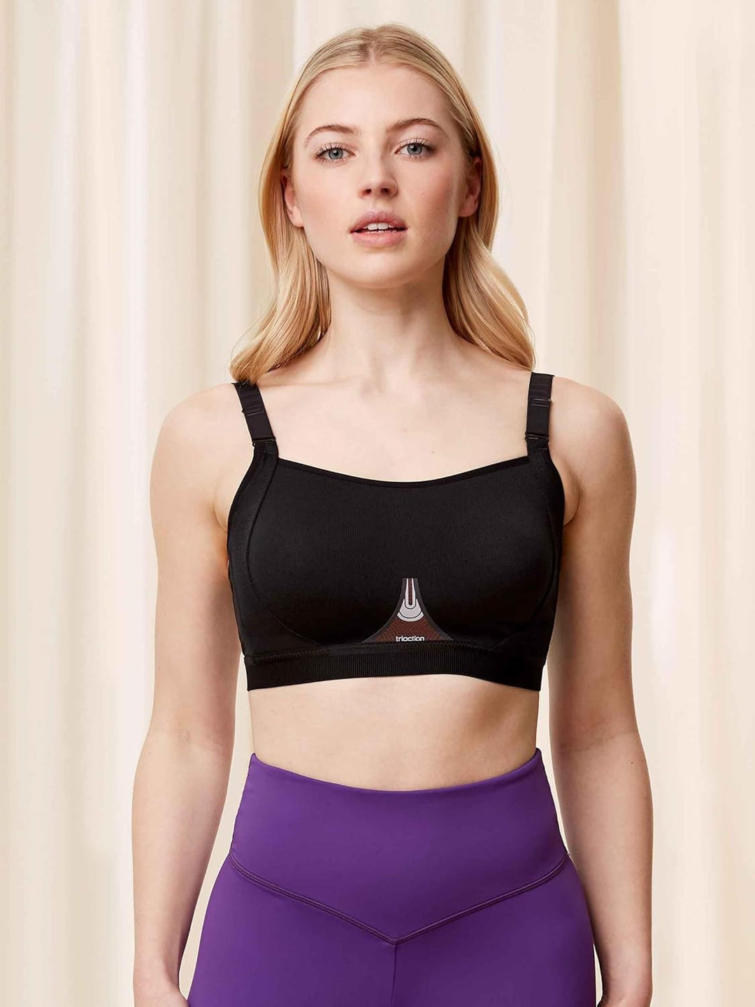 TriAction Damen Gravity Lite N Ex Sports Bra 90C Schwarz, 90C Schwarz