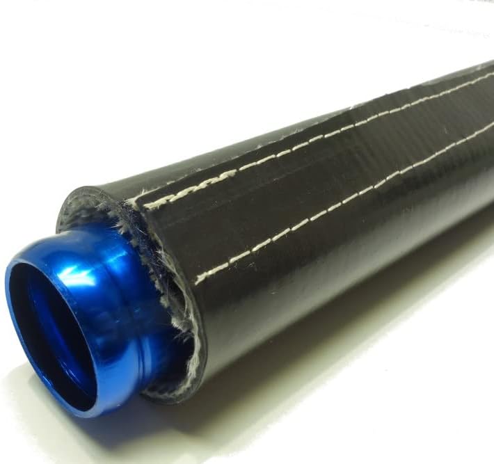 Silikon Hitzeschutzschlauch ID 10mm incl. Klettverschluss *** Thermoschutz Ölschlauch Benzinschlauch
