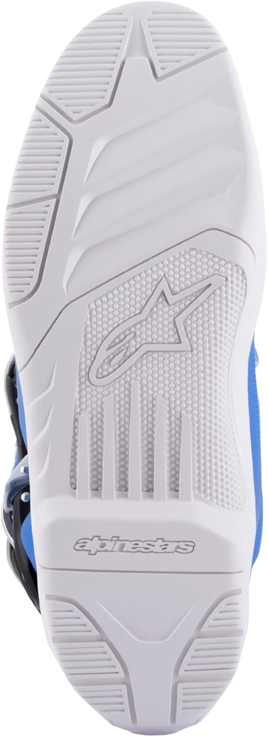 Alpinestars Tech 7 Herren Offroad-Stiefel, Tech 7 Stiefel für Herren, Rot/Grau/Schwarz, Grösse 45 48