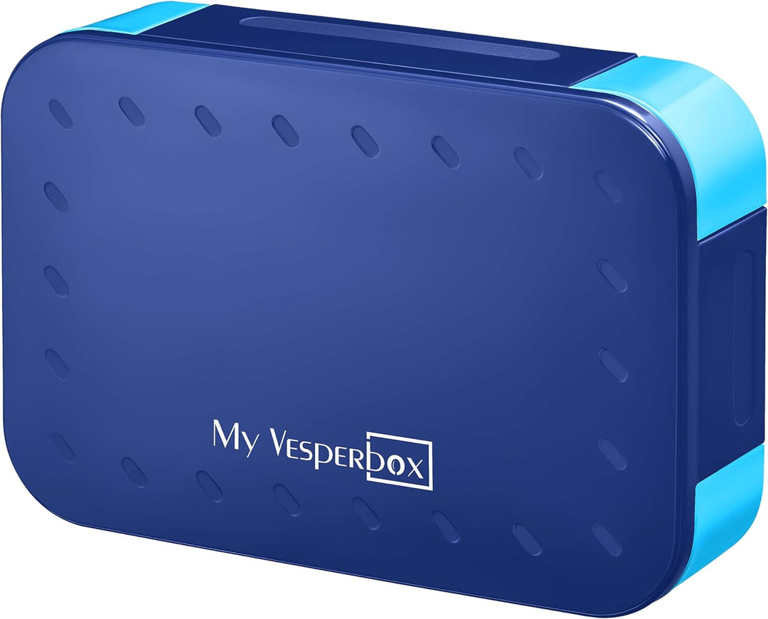 My Vesperbox® Brotdose für Kinder mit Fächern [MINI LITE] - Lunchbox mit Trennfächern - Bento Box -