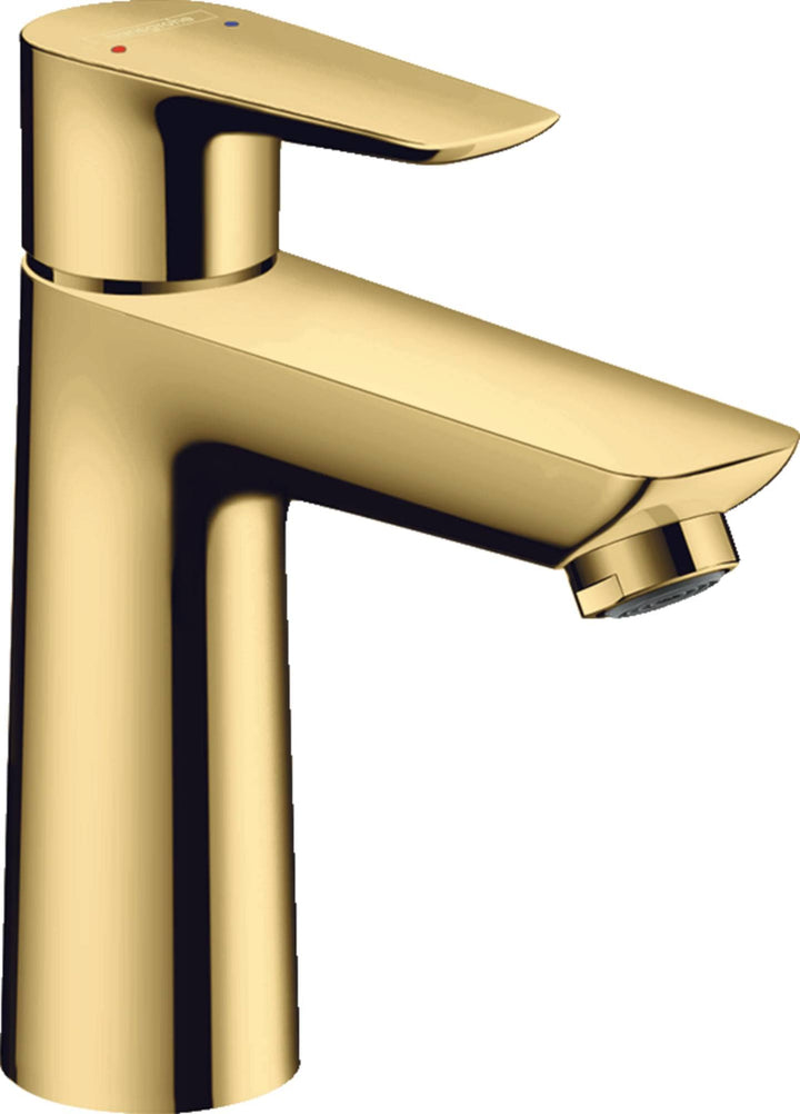 hansgrohe Wasserhahn Talis E (Armatur mit Auslauf Höhe 110 mm), Einhebel-Waschtischmischer ohne Abla