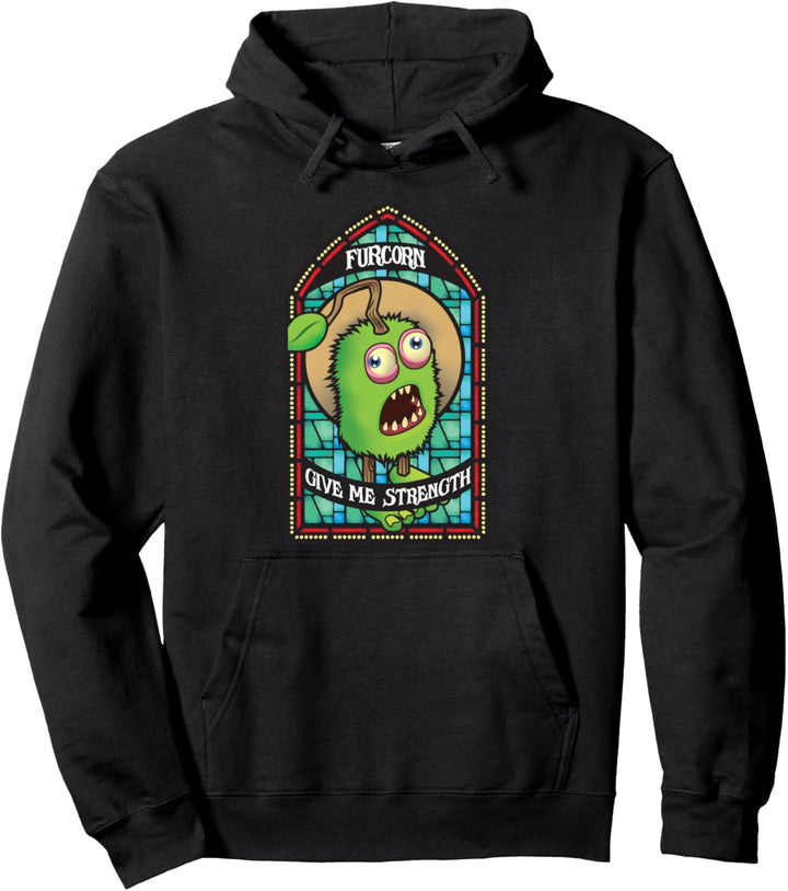 Furcorn Give Me Strength Pullover Hoodie