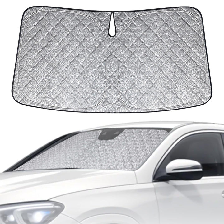 Sonnenschutz Frontscheibe Kompatibel mit Mercedes-Benz GLE W167 / C167 2018-2025, Auto Windschutzsch