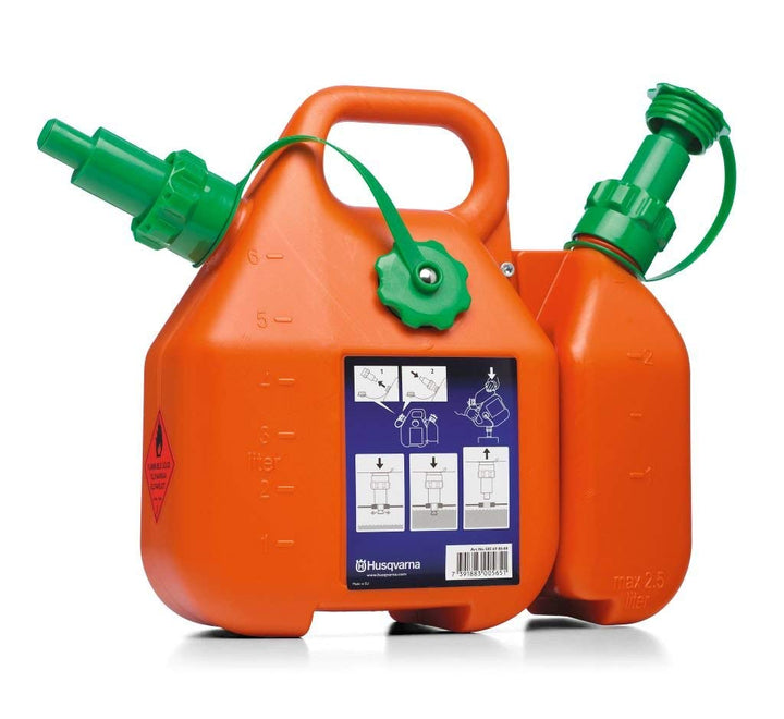 Husqvarna 505698000 Kombikanister 6 Liter + 2,5 Liter