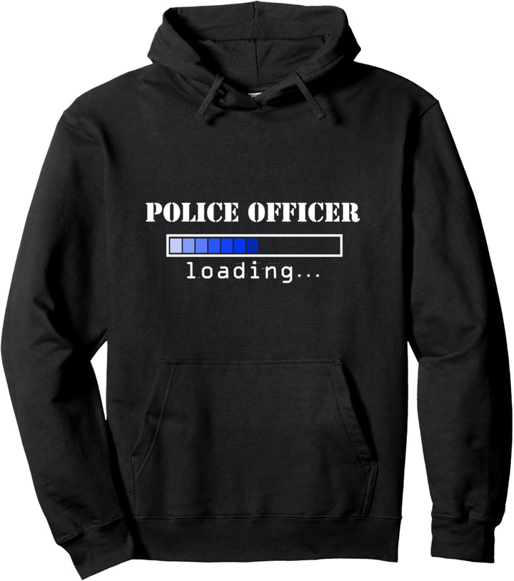 Polizeibeamter Zukunftiger Polizist Absolvent Pullover Hoodie