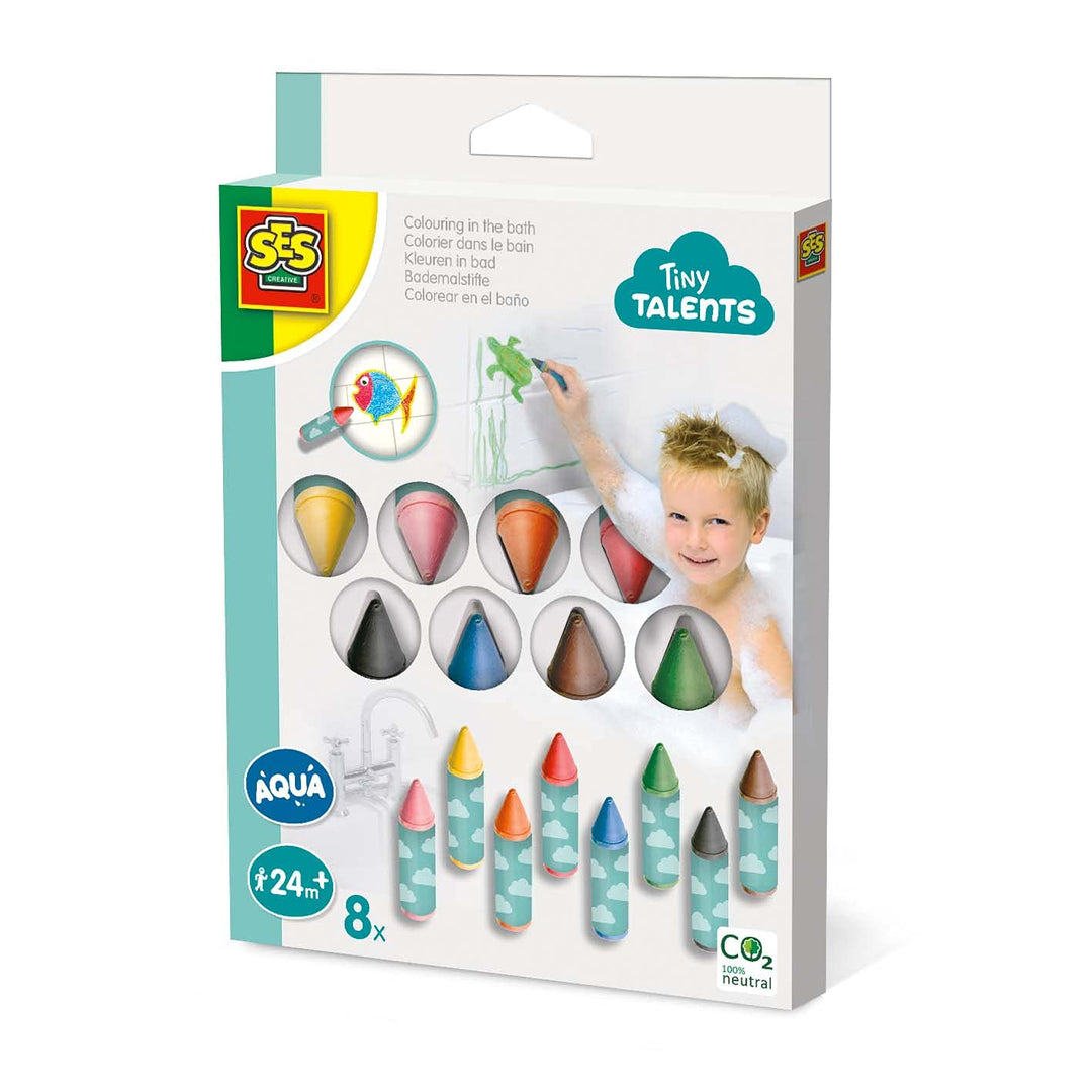 SES Creative 13096 Färben im Bad, 8 Stück Malpackung, Malpackung