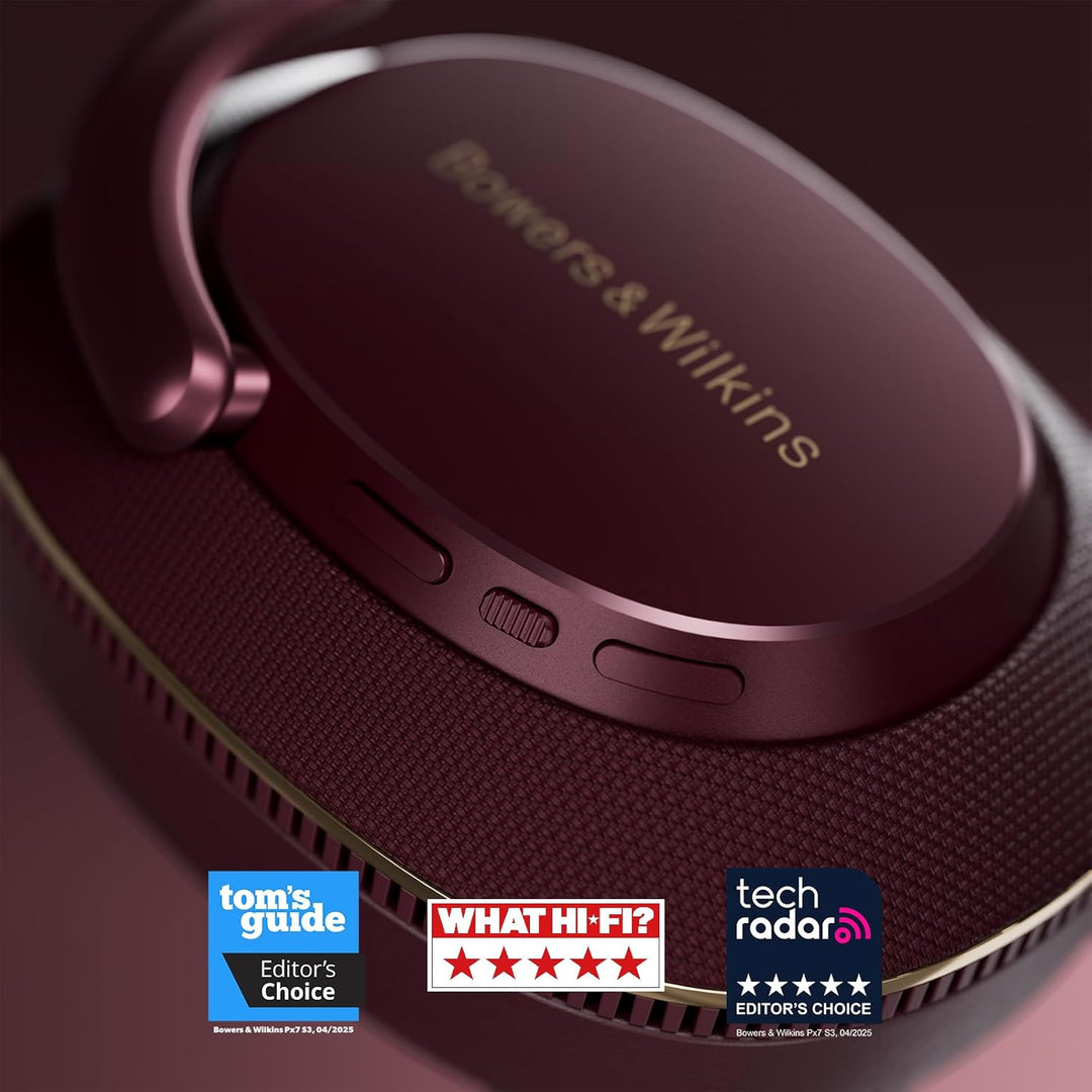 Bowers &amp; Wilkins Px7 S3 Over-Ear-Kopfhörer mit Geräuschunterdrückung, kabellos, aptX™ Lossless, Schn