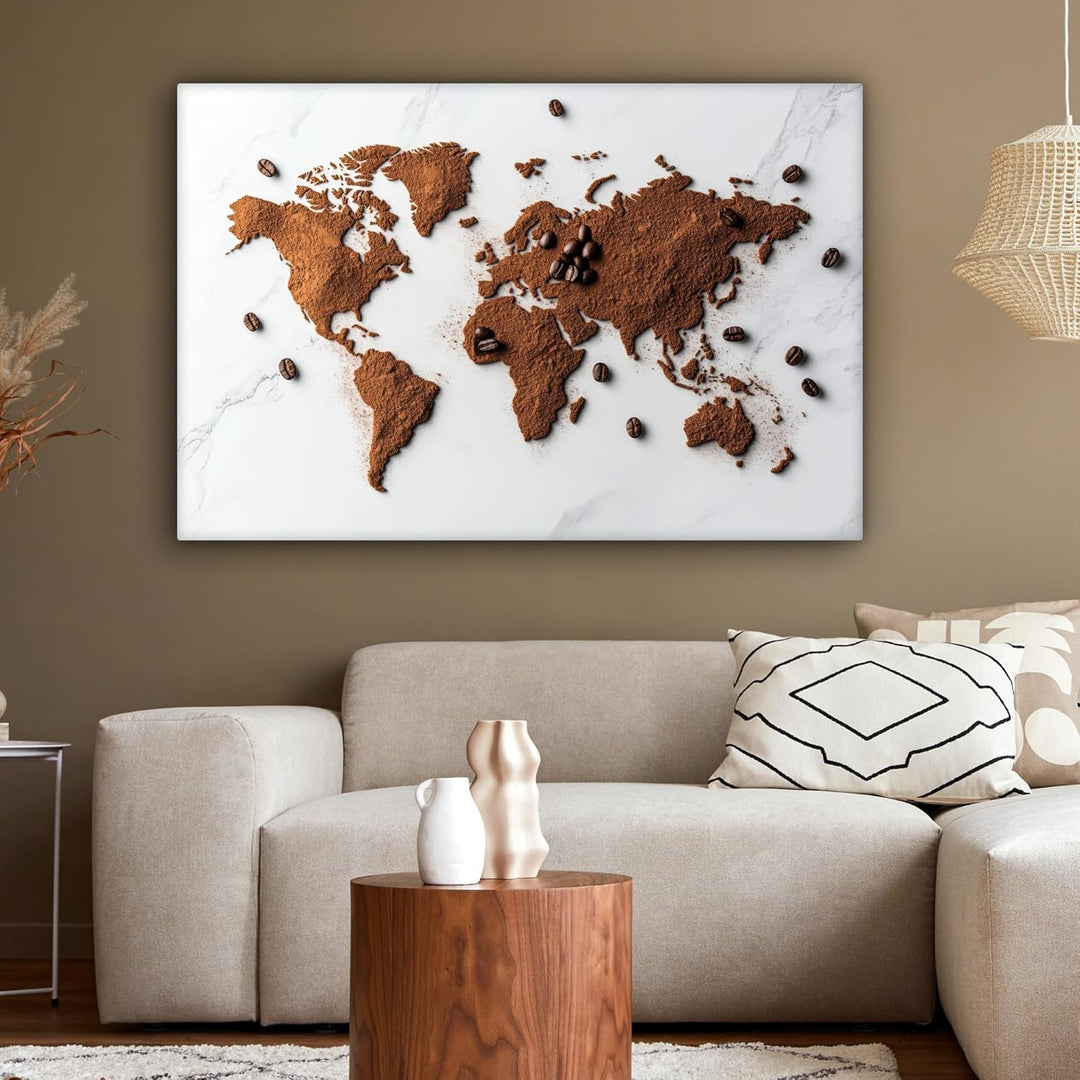 MuchoWow© Leinwandbild Gross 120x80 cm XXL Dekoration Wohnzimmer Bilder Pictures Wall Decoration Liv