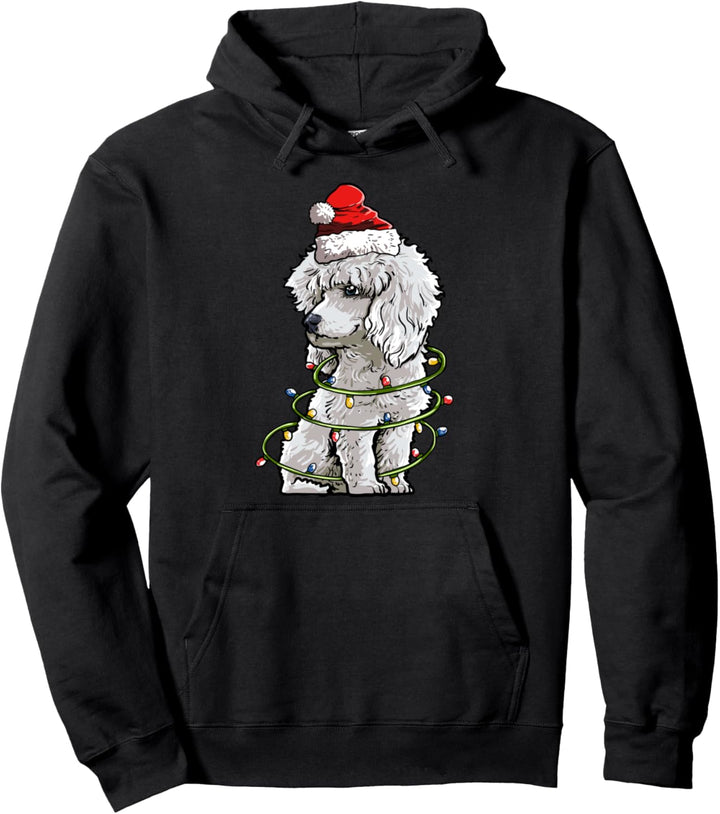 Pudel Weihnachten Geschenk X-Mas Pudel Kostüm Pullover Hoodie