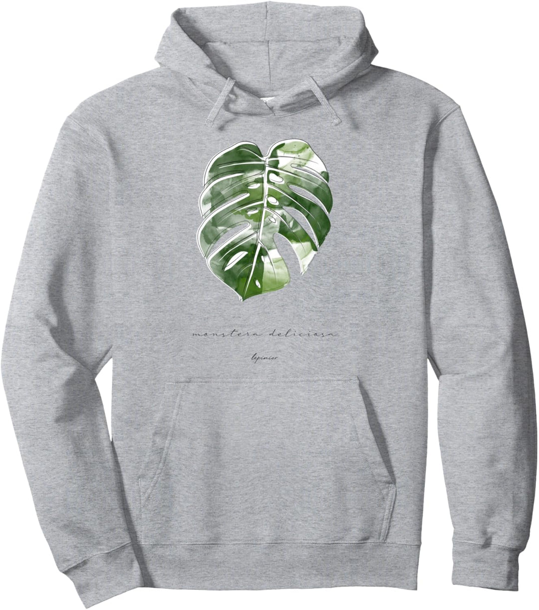 NEU Fensterblatt Monstera Variegata Pflanze Blatt Niedlich Pullover Hoodie