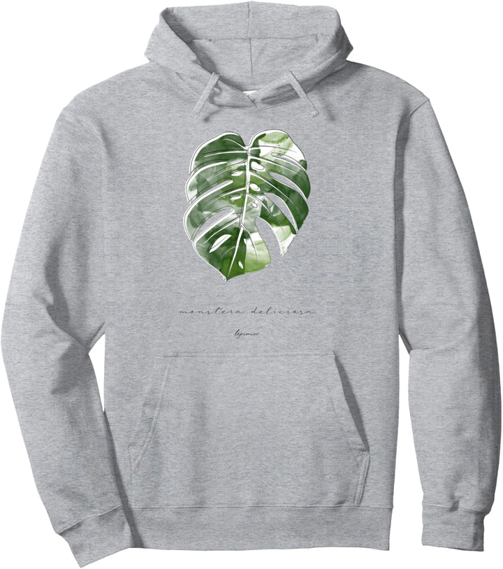NEU Fensterblatt Monstera Variegata Pflanze Blatt Niedlich Pullover Hoodie