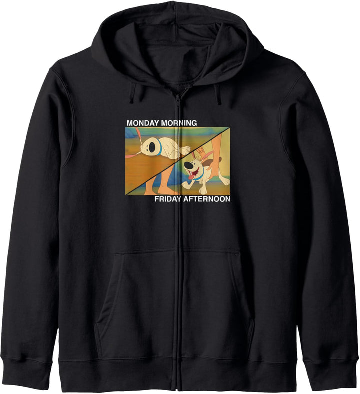 Disney Mulan Little Brother Monday Morning Friday Afternoon Kapuzenjacke