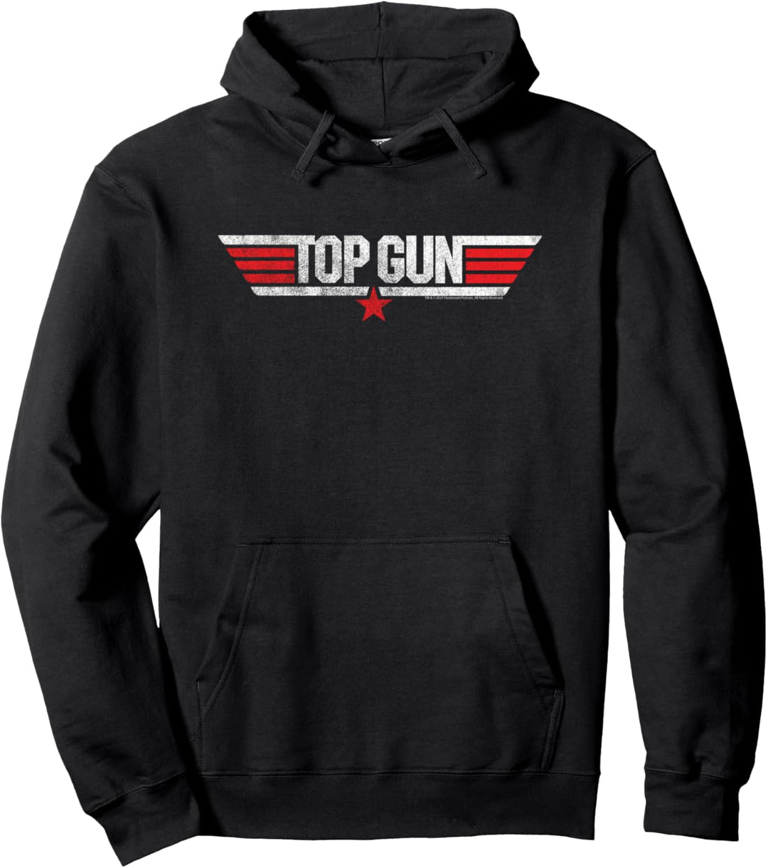 Top Gun Maverick und Logo Pullover Hoodie