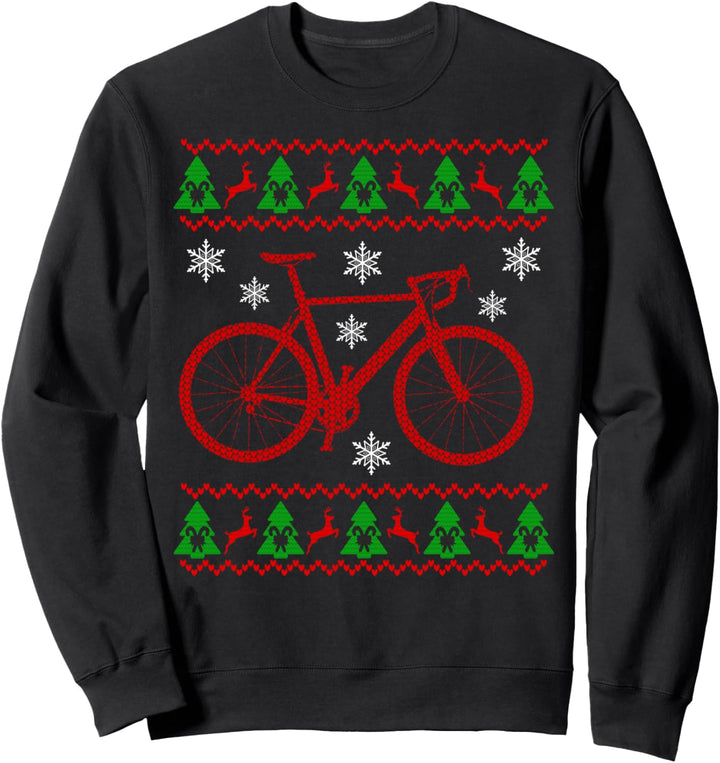 Rennrad Ugly Christmas - Weihnachten Geschenk Sweatshirt