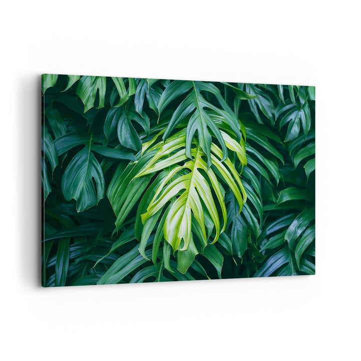 ARTTOR Bilder auf Leinwand 100x70cm Leinwandbild mit Rahmen Blume Natur Gross Wanddeko Bild Schlafzi
