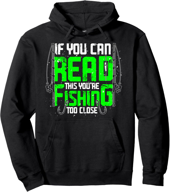 Angel Fischer Angelrute Fischen Angler Lustiges Angeln Pullover Hoodie