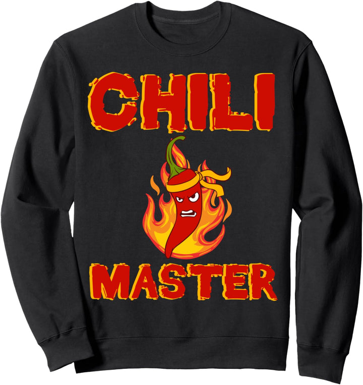 Würze Jalapeno Chili Master Pepperoni Hot Scoville Chilli Sweatshirt