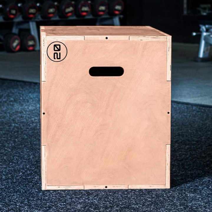 METIS 3-in-1 Plyo Jump Box - Krafttraining | Indoor Box aus Holz | 51cm, 61cm, 76cm