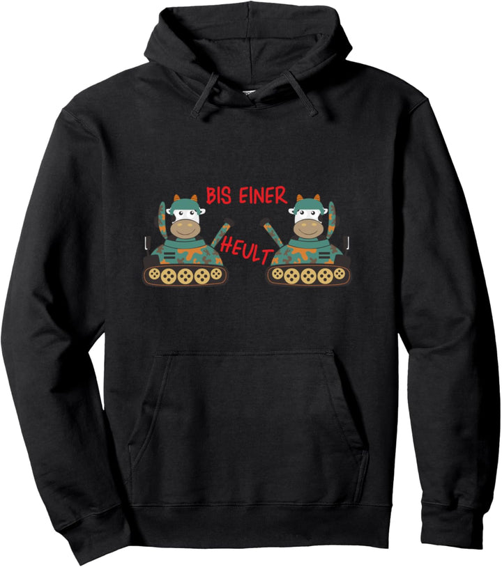 Bis einer heult Panzer Pullover Hoodie