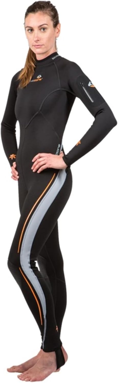 Lavacore Full Suit Back Zip, Farbe Black, Grösse XXL