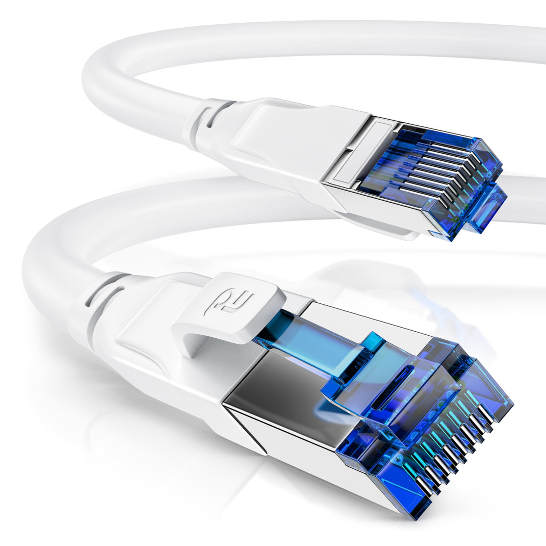CSL - 10m Netzwerkkabel CAT 8 - LAN Kabel Patchkabel - CAT8.1 High Speed Gigabit Ethernet Cable - 40