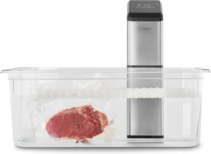 CASO SV 2000 Pro - Testsieger Haus & Garten Test, 2000W, präzise Temperatur bis 90°C in 0,5°C-Schrit