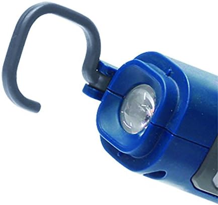 as - Schwabe 42808 LED AKKU-Handlampe. Arbeitsleuchte 3W COB+1W SMD EVO7, Blau
