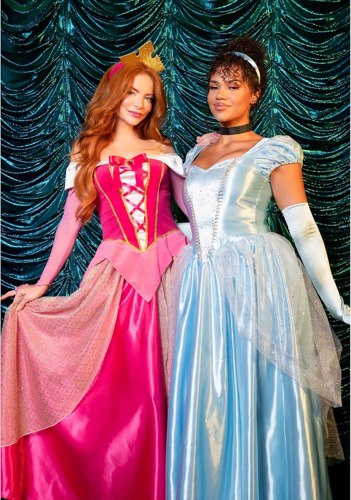 Leg Avenue Damen Klassisches Dornröschen Prinzessin Halloween-Kostüm, Grösse: S (EUR 34-36)