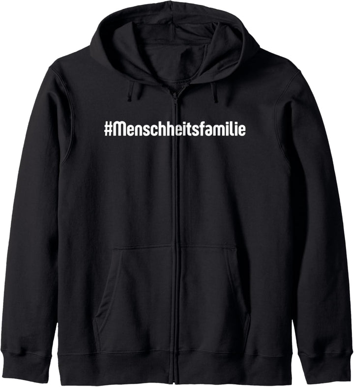 Menschheitsfamilie Kapuzenjacke