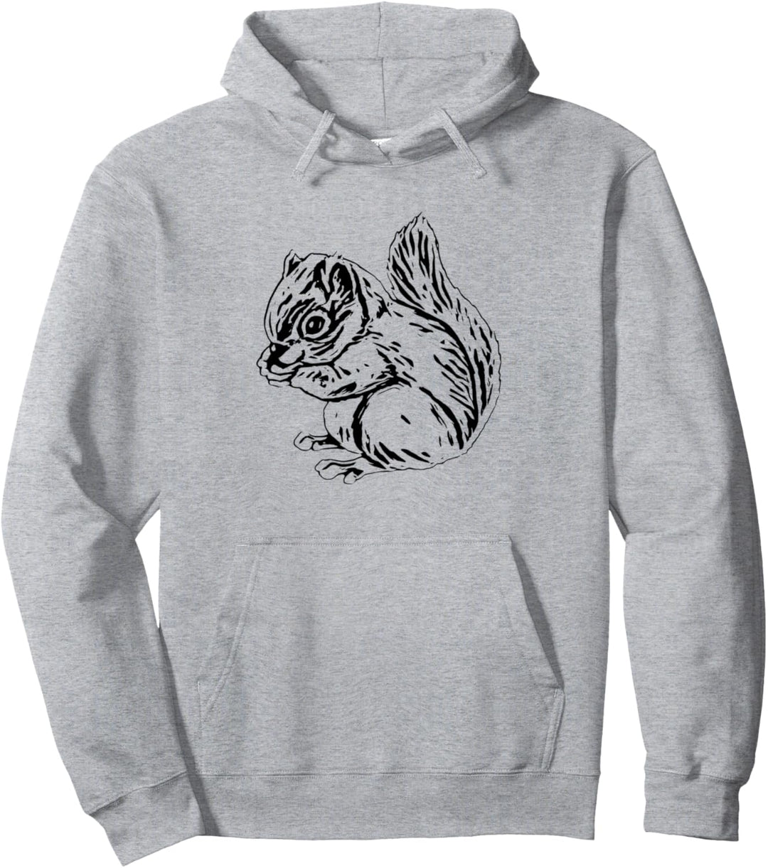 Eichhörnchen Streifenhörnchen Motiv buntes Design Nagetiere Pullover Hoodie