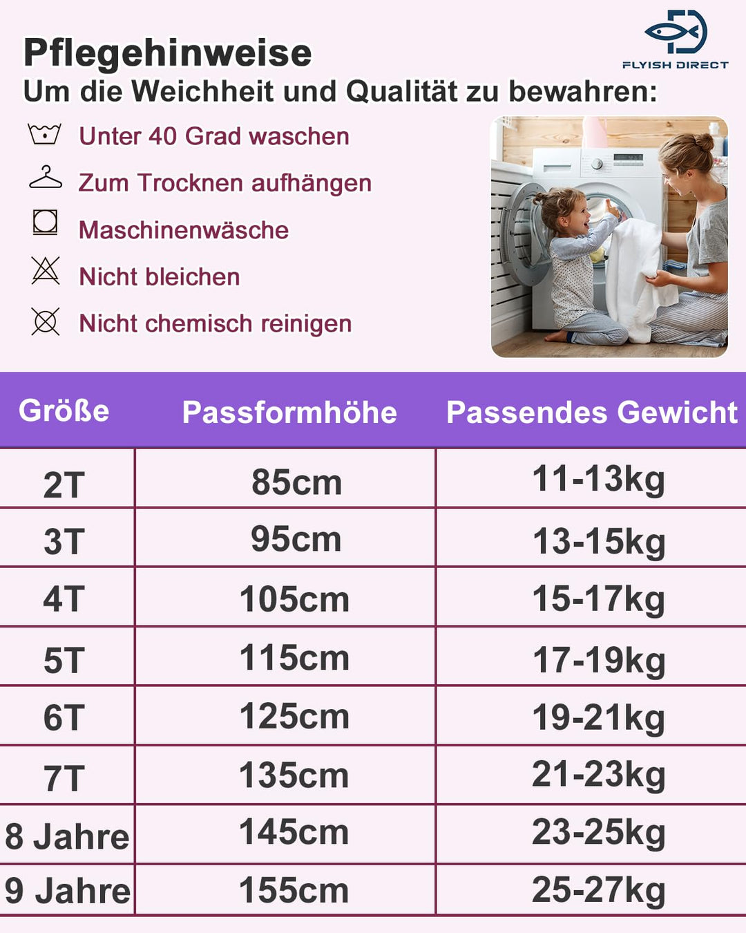 Töpfchen Trainingshose, Packung mit 10 Töpfchentraining Unterwäsche, 2-9 Jahre Töpfchen-Trainingshos