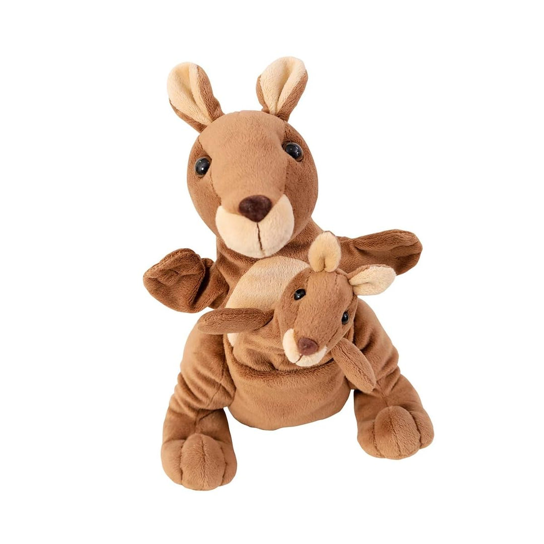 Beleduc 40450 - Mutter &amp; Kind Handpuppe Kanga &amp; Juju, Bewährt im Kindergarten, Mehrfarbig Mutter &amp; K