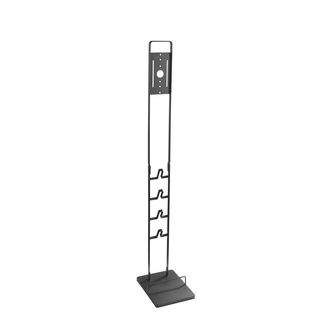 conecto SA-CC50876 Staubsauger Standfuss, Aluminium, schwarz, Schwarz