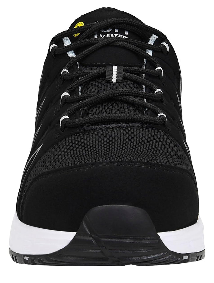 JORI Sicherheitsschuhe jo_Speedy Black-Silver Low ESD S1P, Herren, Textil, Kunststoffkappe (Leichter