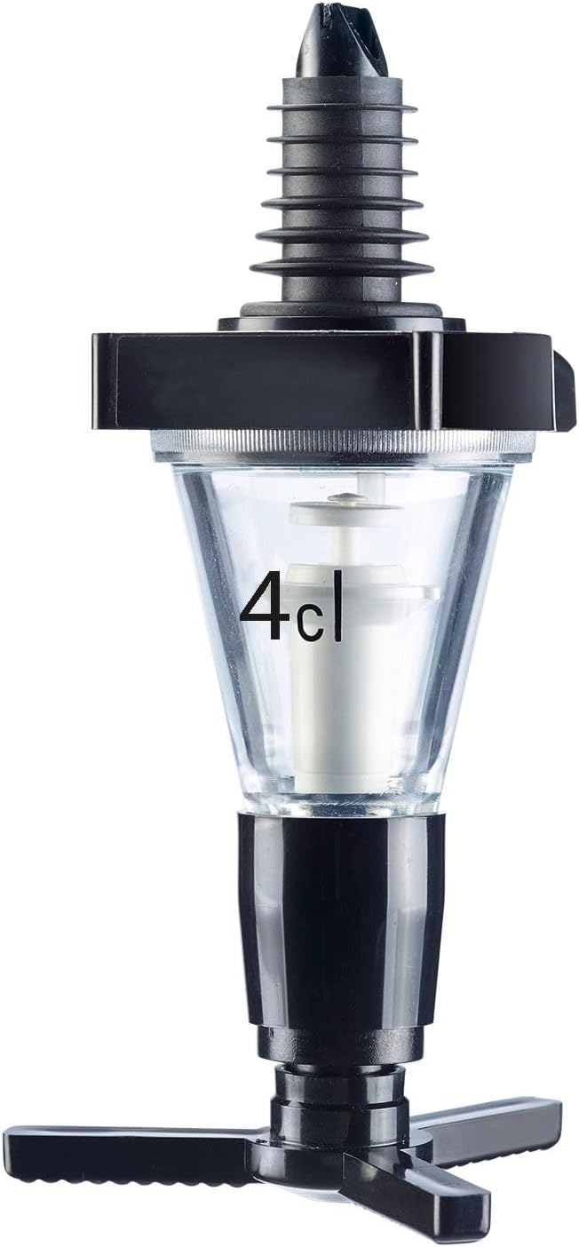 Westmark Dosiergerät, Anisfest, Dosierung pro Ausguss: 2 cl, Kunststoff, Standard, Schwarz/Transpare