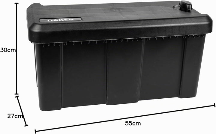 LAS 11790 Anhänger-Deichselbox, abschliessbar, 23 L Volumen