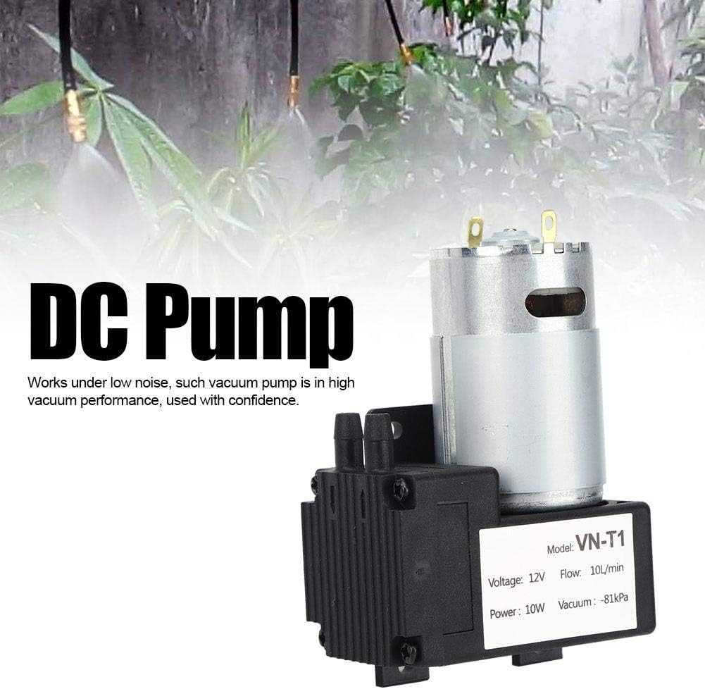 YWBL-WH Vakuumpumpe DC 12V/24V Mini, 10L/min geräuscharmer Luftkompressor VN-T1((DC12V)), Diverse Pu