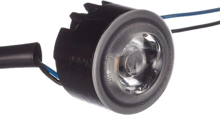 HELLA - LED-Tagfahrleuchtensatz - LEDayFlex - 12/24V - rund - Einbau - Lichtscheibenfarbe: glasklar