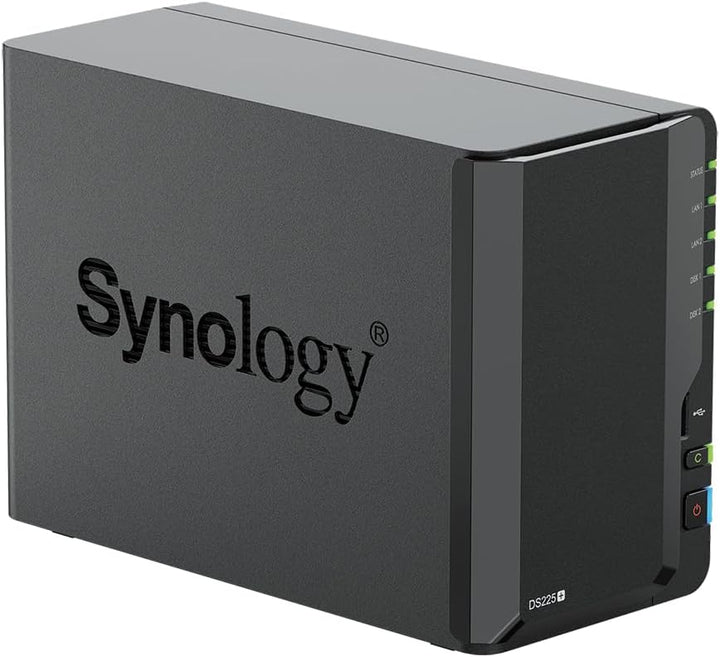 Synology DS225+ 12TB Bundle Bestpreis HDDs 2X 6TB 2-Bay NAS Plus Serie - Intel Celeron J4125 Quad-Co