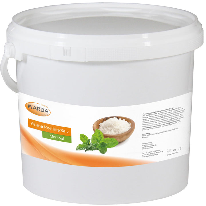 Warda Sauna – Peeling Salz Menthol Hautpflege 5 Kg