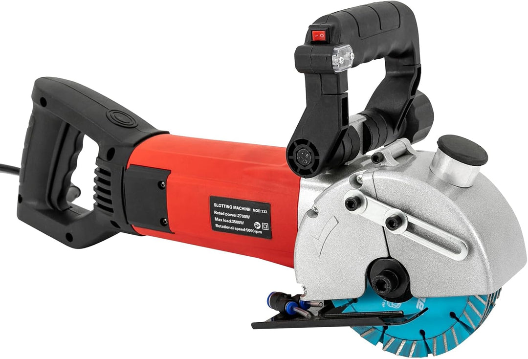 133Mm (Mit Laser) 3500W Schlitzmaschine Schlitzmaschine Schneidmaschine Betonschlitzmaschine Laserpo