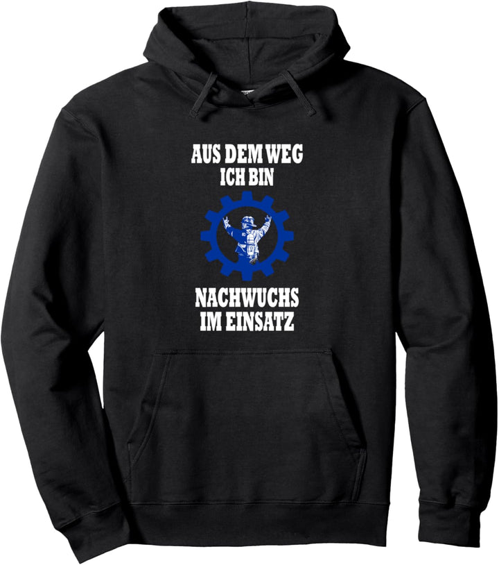 Aus dem Weg Nachwuchs im Einsatz - THW Pullover Hoodie