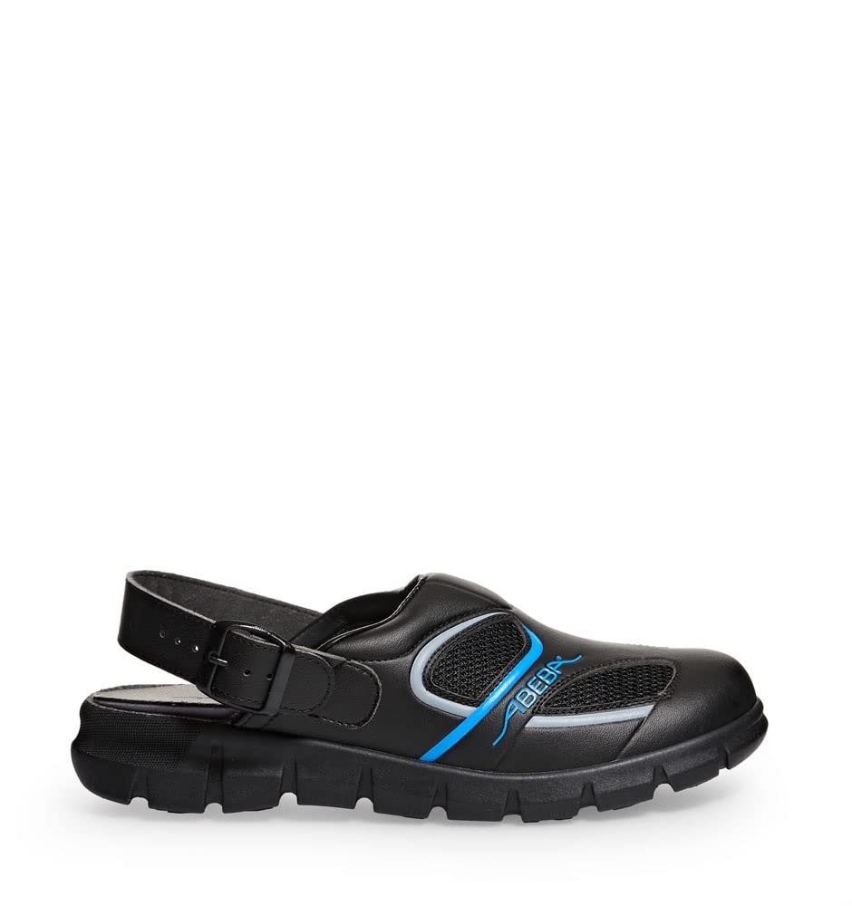 ABEBA 37341 DYNAMIC ESD Verstopfen, OB, A, E, FO, SRC, Schwarz/Blau, Grösse 35 35 EU, 35 EU