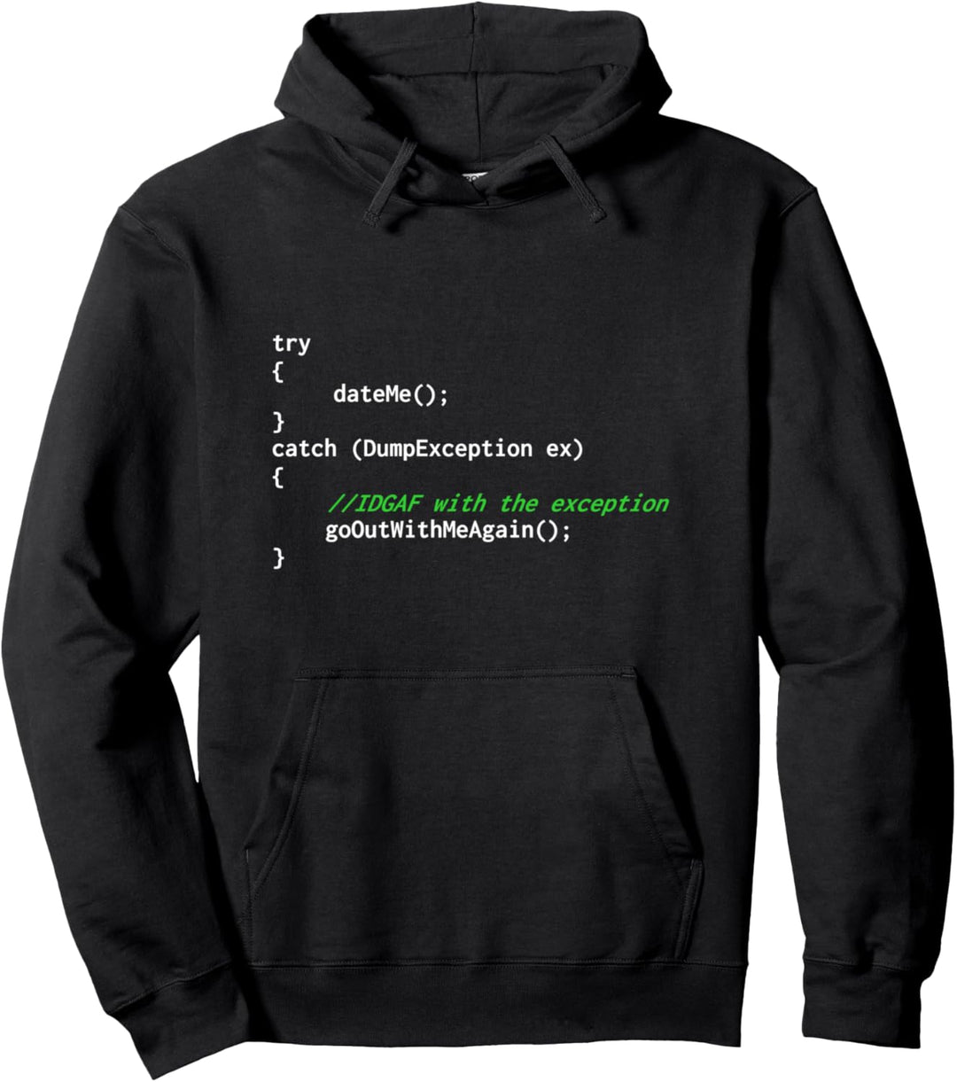 Funny Programmierer Code Software Entwickler Datum Pullover Hoodie