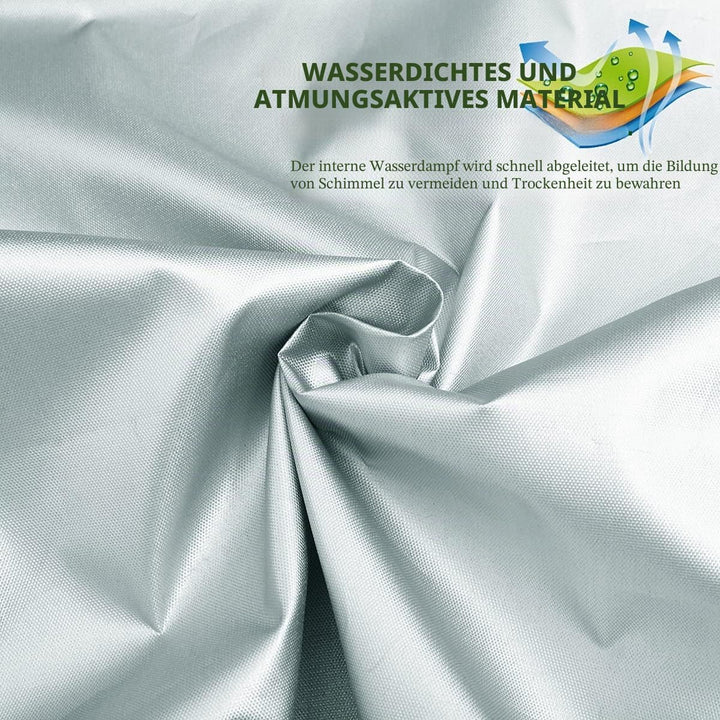 Autoabdeckung Vollgarage Abdeckplane Auto Garage Outdoor Staubdicht Winddicht UV-Schutz Volle Autoab