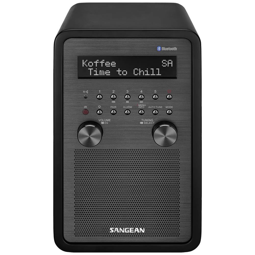 Sangean DDR-60BT Digitalradio (DAB+, UKW-RDS, Bluetooth, AUX-In, Lautsprecheranschluss)