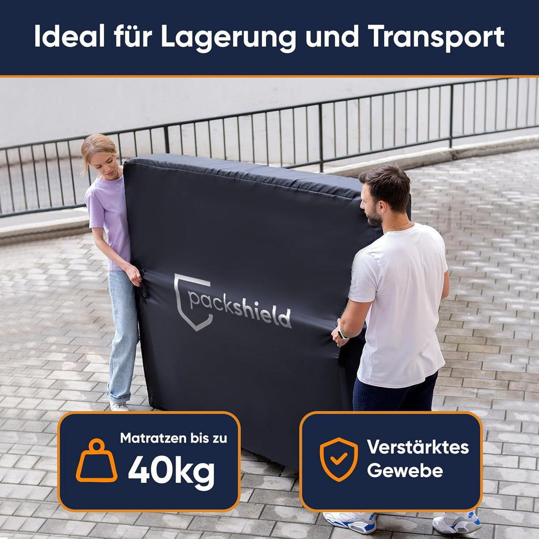 Matratzenhülle 160x200cm – Schutz für Aufbewahrung und Umzug – Dicke 30cm – wasserdichte und reissfe