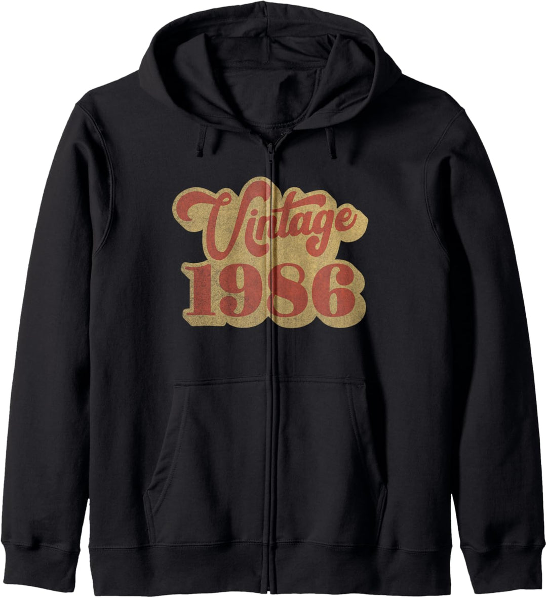 34 Jahre alte Geschenke Vintage 1986 34 Geburtstag Kapuzenjacke