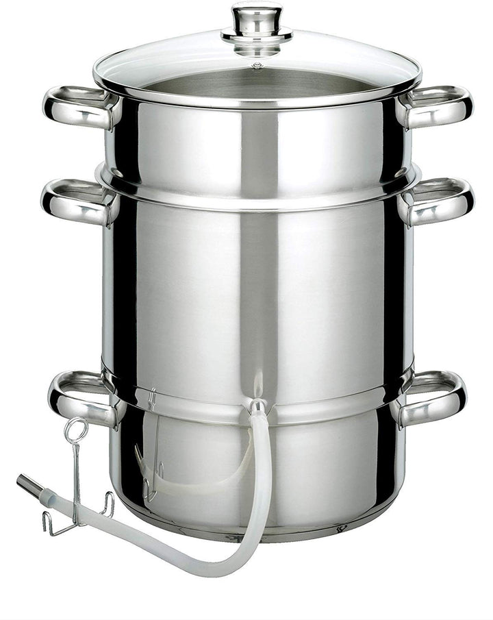 GSW 555975 Edelstahl Entsafter 26cm, Glas,