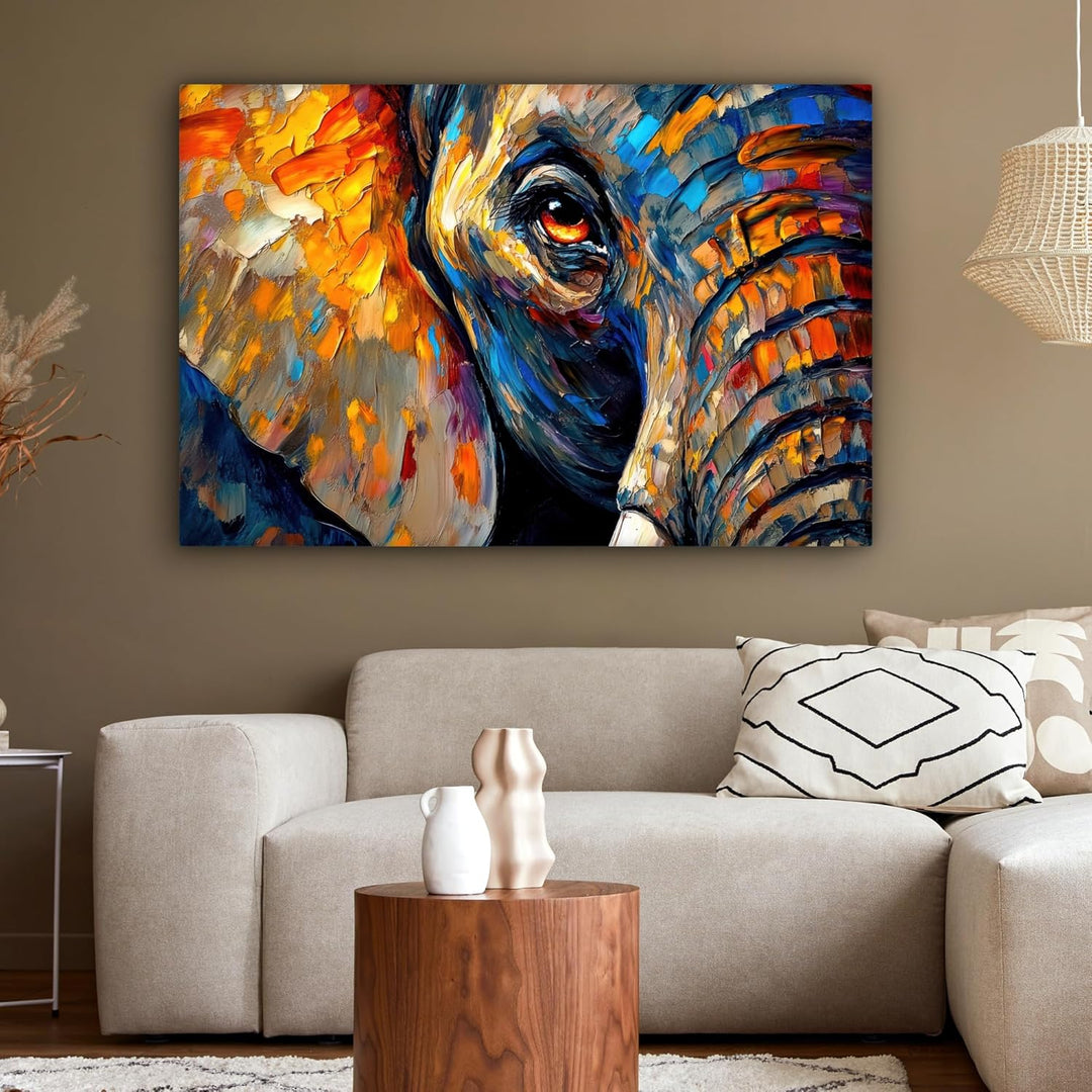 MuchoWow© Leinwandbild Gross 120x80 cm XXL Dekoration Wohnzimmer Bilder Pictures Wall Decoration Liv